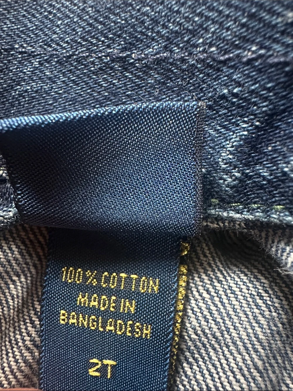 OshKosh B'gosh Girls Blue Denim Jacket - Classic Trucker - early 2000’s